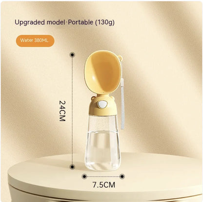 Portable Pet Water Bottle & Feeder for Pets, Travel Water Dispenser and Bowl